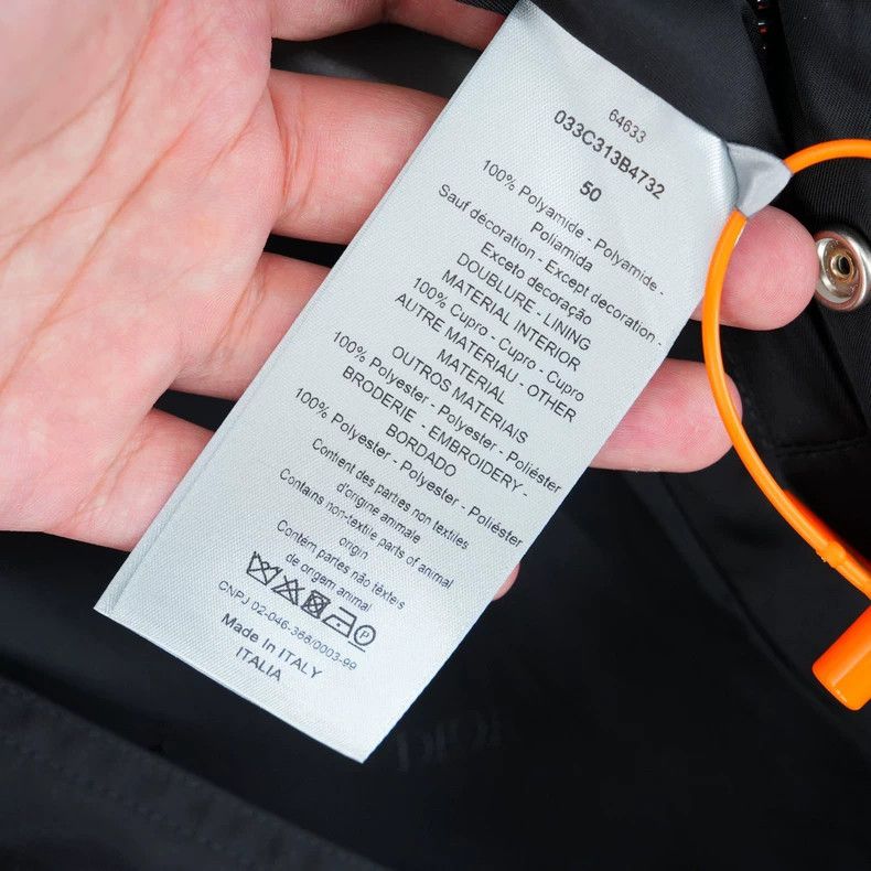 Dior DIOR Embroidered Logo Nylon Parka Coat Size XL / US 12-14 / IT 48-50 - 6 Thumbnail