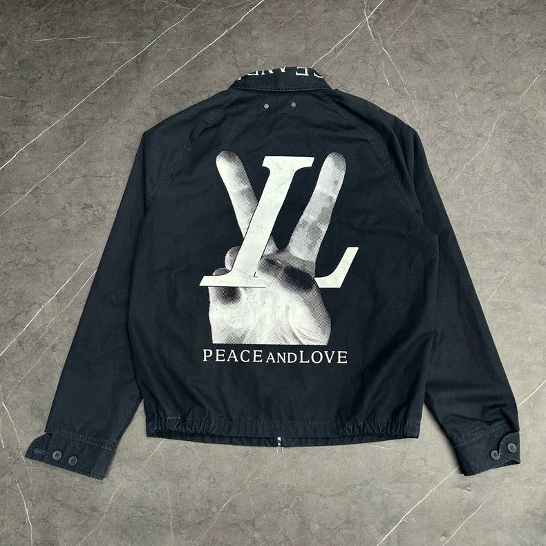 Louis Vuitton Louis Vuitton Love Peace Victory Jacket Size L / US 10 / IT 46 - 4 Thumbnail