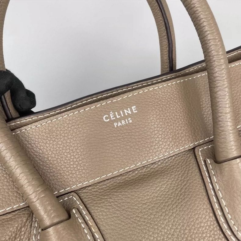 Celine Celine Litchi Leather Smile Tote Bag Size ONE SIZE - 6 Thumbnail
