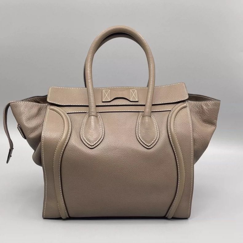 Celine Celine Litchi Leather Smile Tote Bag Size ONE SIZE - 2 Thumbnail