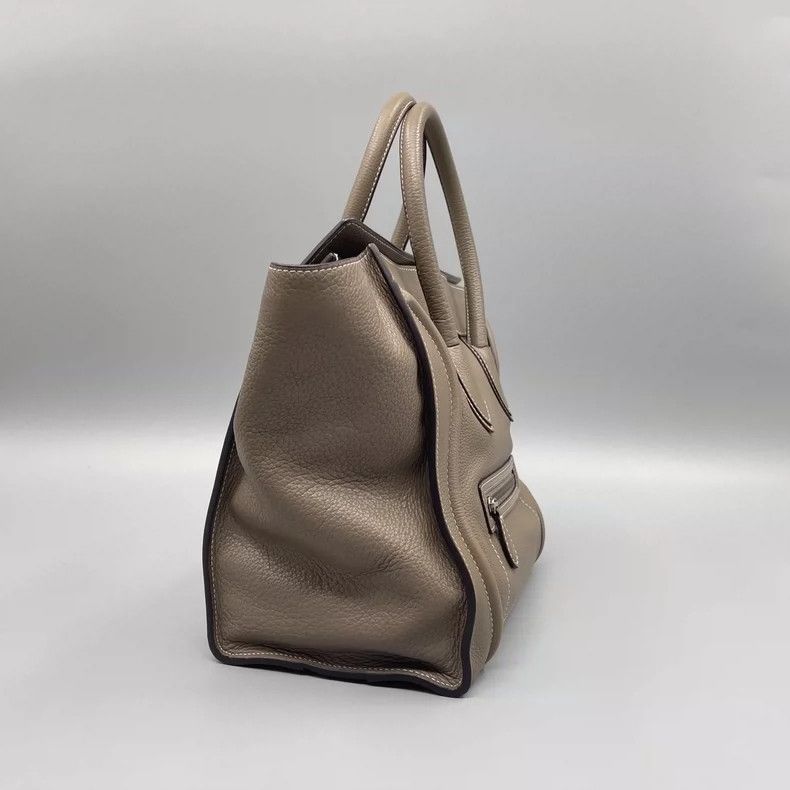 Celine Celine Litchi Leather Smile Tote Bag Size ONE SIZE - 8 Thumbnail
