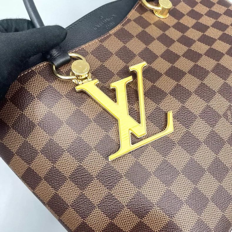 Louis Vuitton LV Riverside Checkered Tote Bag Size ONE SIZE - 6 Thumbnail