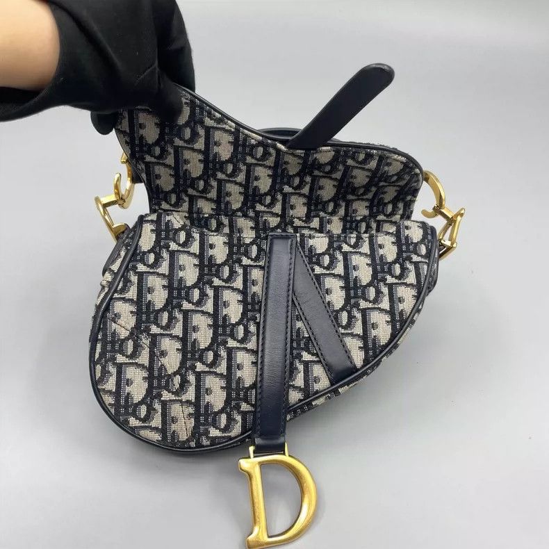 Dior Dior Saddle Embroidered Handbag Small Size Size ONE SIZE - 8 Thumbnail