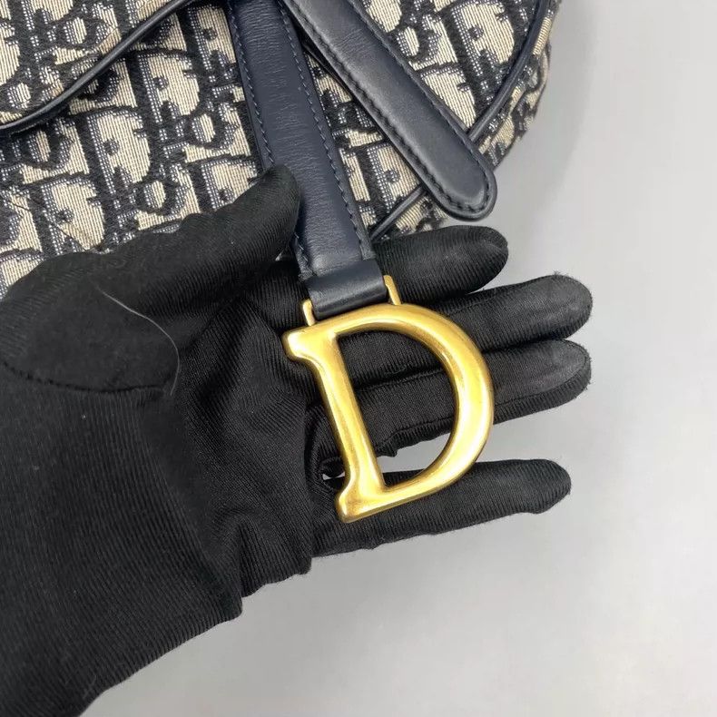 Dior Dior Saddle Embroidered Handbag Small Size Size ONE SIZE - 6 Thumbnail