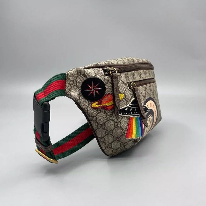 Gucci GUCCI Vintage Logo Flying Saucer Waist Bag Size ONE SIZE - 7 Thumbnail