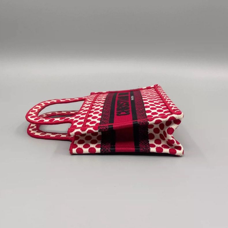 Dior Dior Mini Tote Bag with Polka Dots Size ONE SIZE - 4 Thumbnail