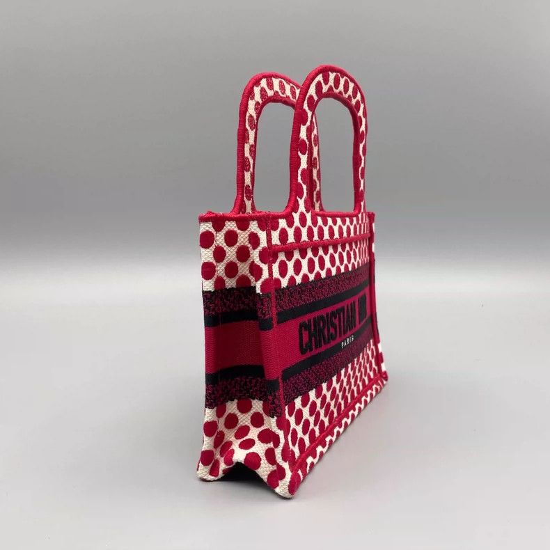 Dior Dior Mini Tote Bag with Polka Dots Size ONE SIZE - 8 Thumbnail