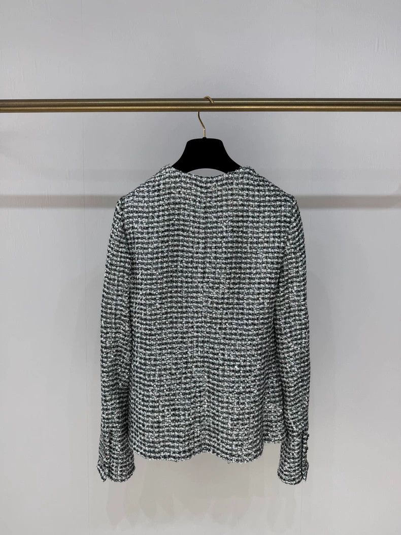 Chanel Chanel Sequin Tweed Jacket FR34 Size Size XS / US 0-2 / IT 36-38 - 2 Thumbnail