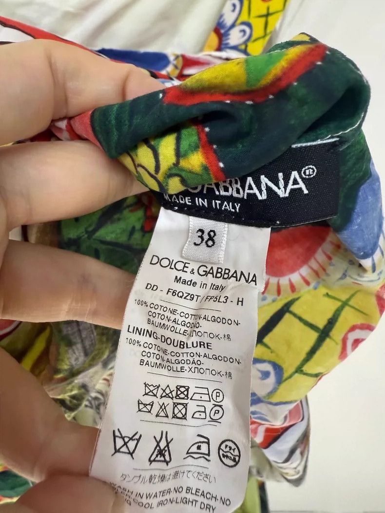 Dolce & Gabbana DG Dolce & Gabbana Colorful Dress Size S / US 4 / IT 40 - 5 Thumbnail