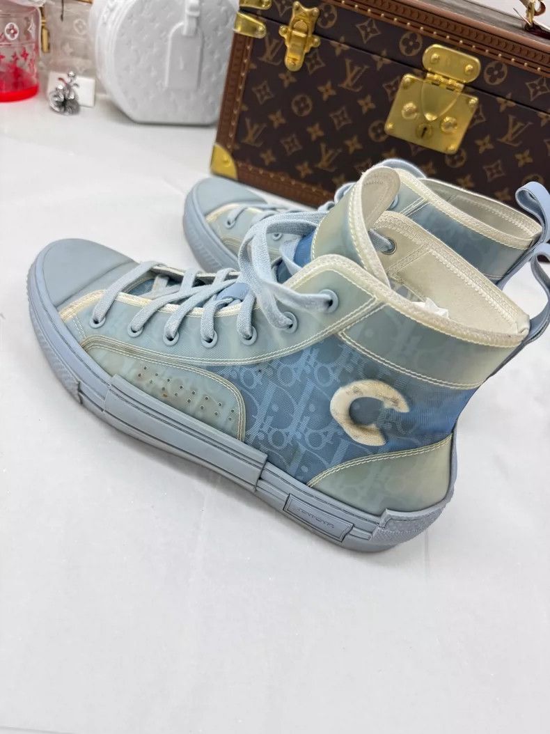 Dior Dior B23 High-Top Sneakers Size 42 Size US 9 / IT 39 - 3 Thumbnail