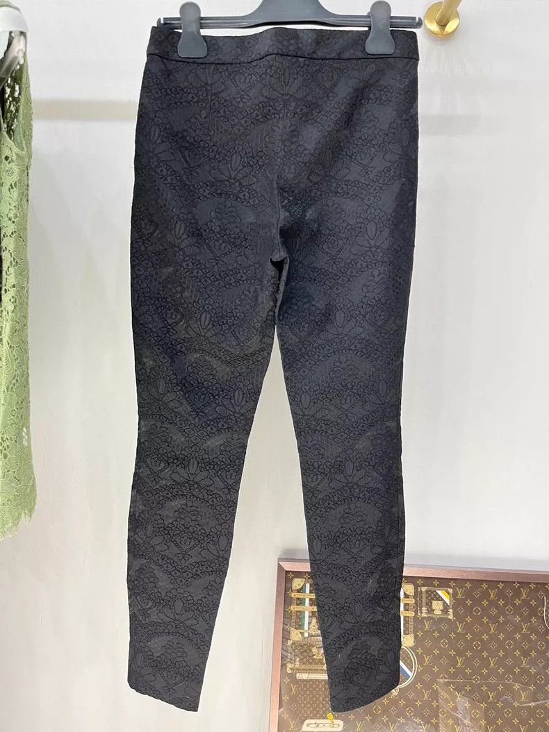 Dolce & Gabbana DG Dolce & Gabbana Dark Patterned Pants Size 38" / US 16 / IT 52 - 4 Thumbnail