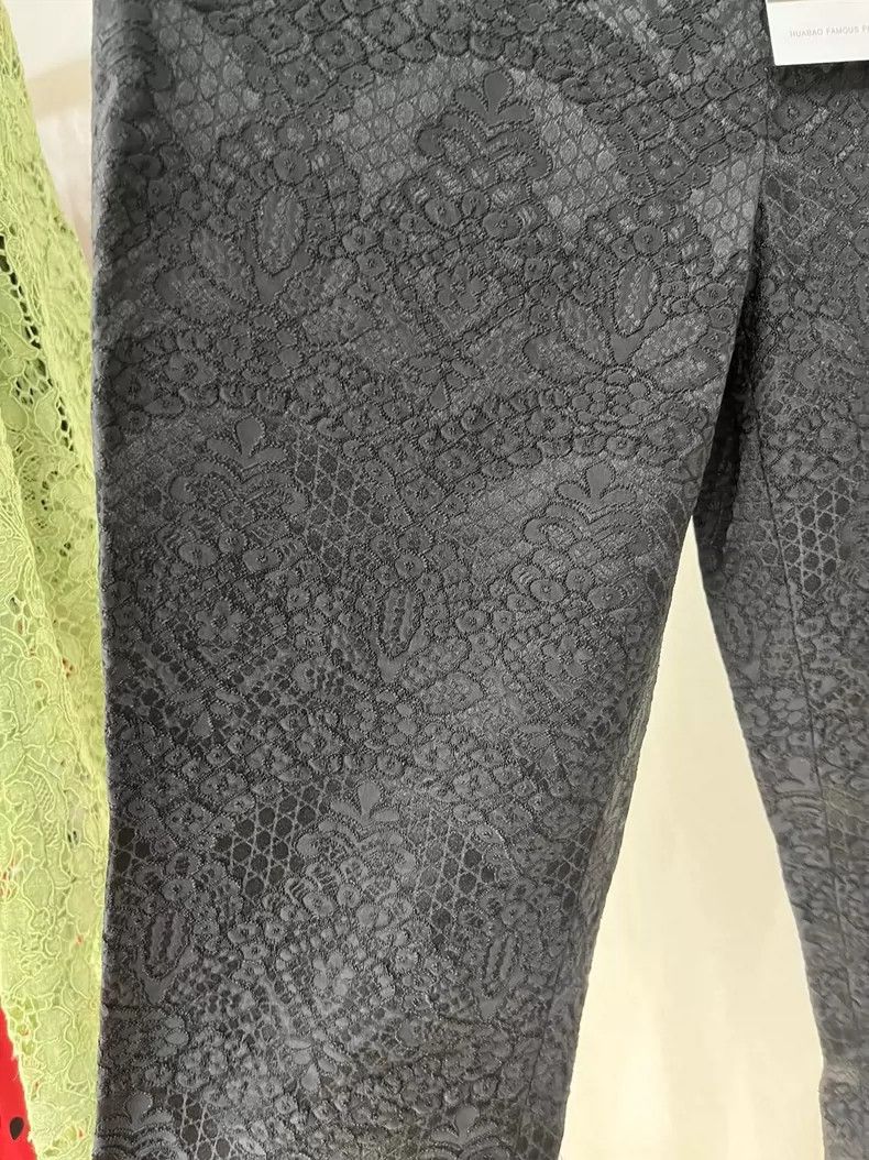 Dolce & Gabbana DG Dolce & Gabbana Dark Patterned Pants Size 38" / US 16 / IT 52 - 7 Thumbnail