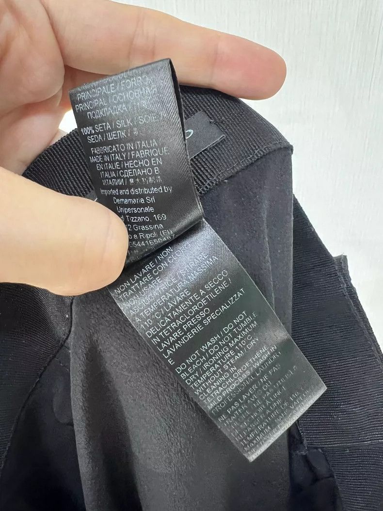 Ermenegildo Zegna Stylish Pleated Silk Midi Skirt Size 40" / US 18 - 6 Thumbnail