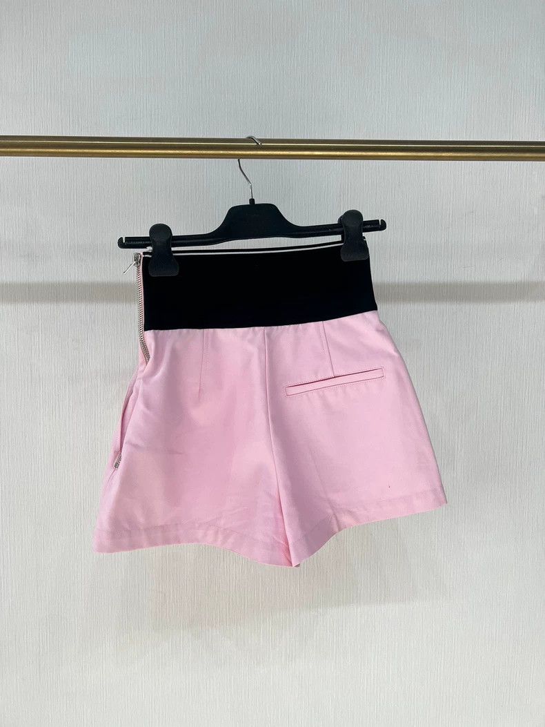 Alexander Wang Alexander Wang Logo Pink Shorts Size 22" - 2 Thumbnail