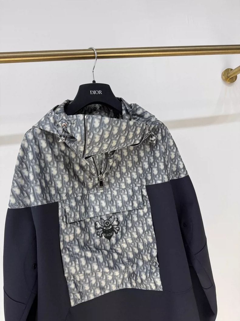 Dior Dior Windbreaker with Logo Patch Size S / US 4 / IT 40 - 3 Thumbnail