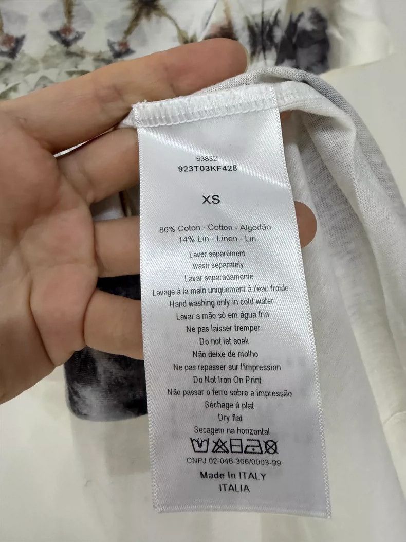 Dior Dior Kaleidoscope Pattern Short Sleeve T-Shirt Size XS / US 0-2 / IT 36-38 - 5 Thumbnail