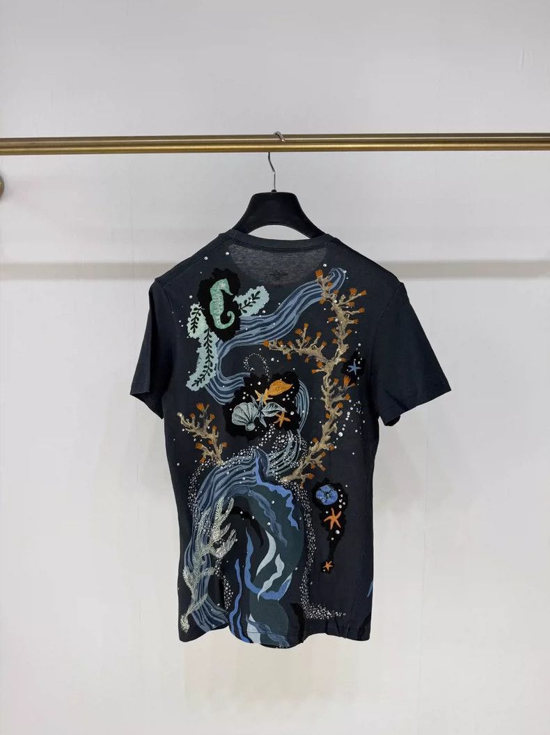 Dior Dior Print Short Sleeve T-Shirt Size S / US 4 / IT 40 - 2 Thumbnail