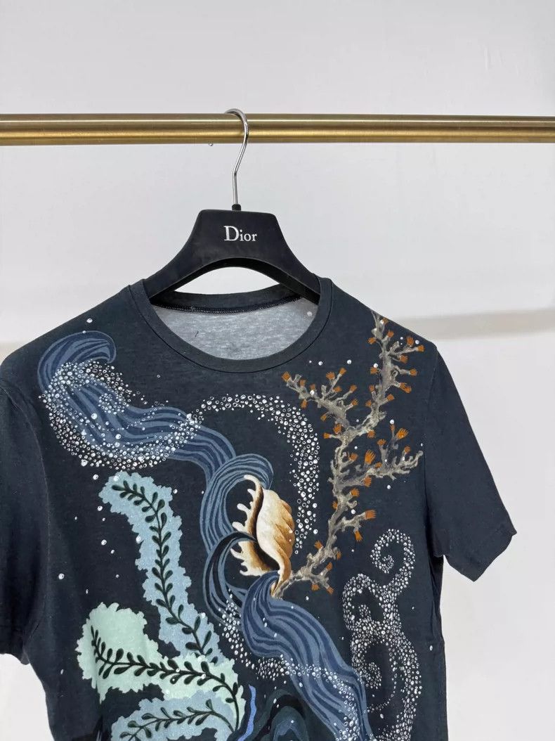 Dior Dior Print Short Sleeve T-Shirt Size S / US 4 / IT 40 - 4 Thumbnail
