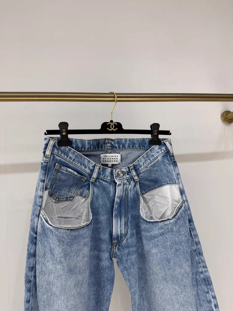 Maison Margiela Maison Margiela Wide Leg Denim Pants Size 40" / US 18 - 3 Thumbnail