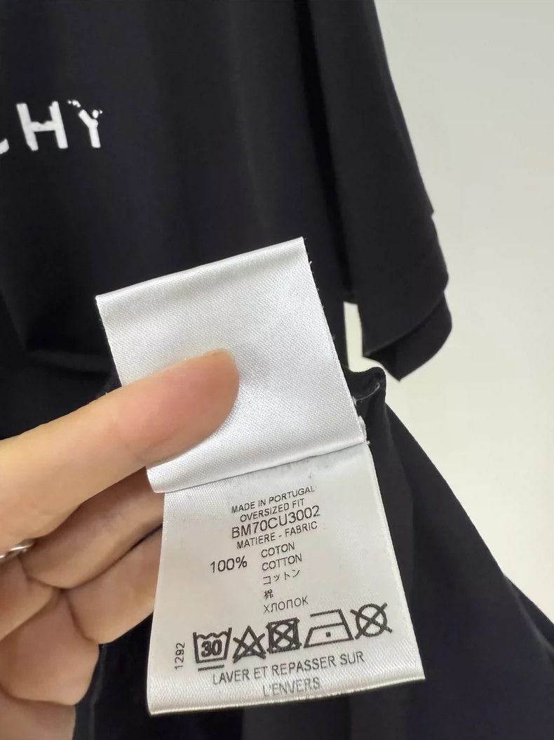 Givenchy Givenchy Black Logo Short Sleeve T-Shirt Size XS / US 0-2 / IT 36-38 - 5 Thumbnail