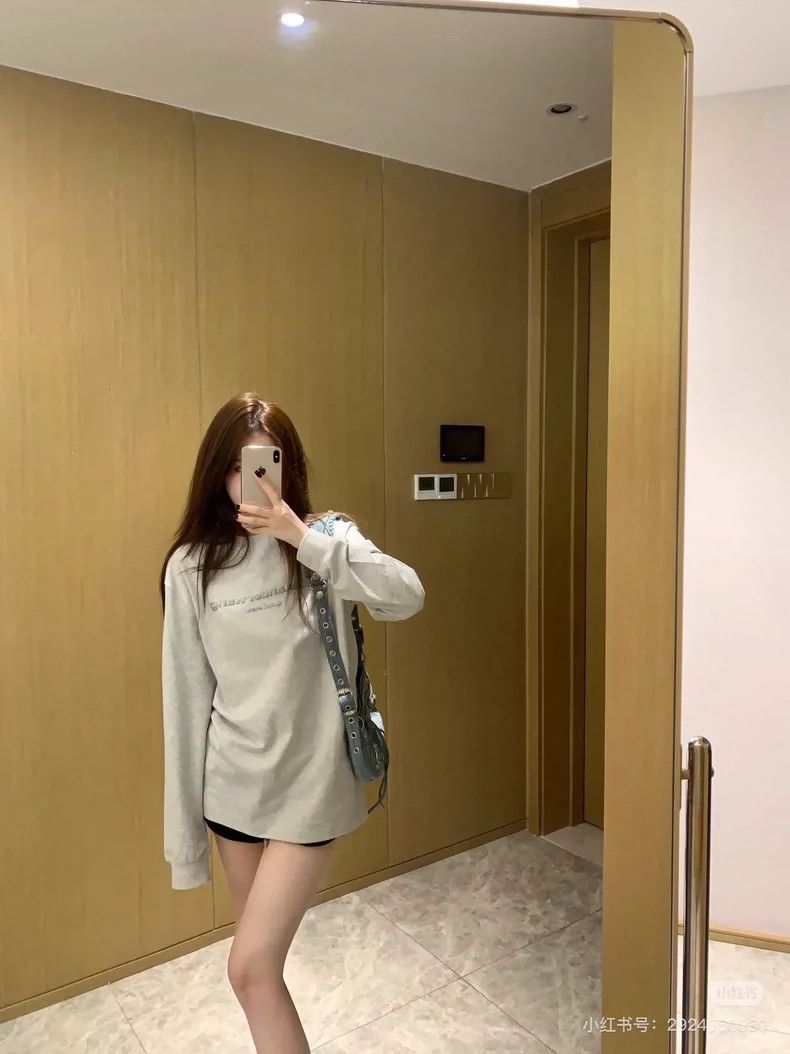 Alexander Wang Alexander Wang Gray Long Sleeve Top Size XS / US 0-2 / IT 36-38 - 6 Thumbnail