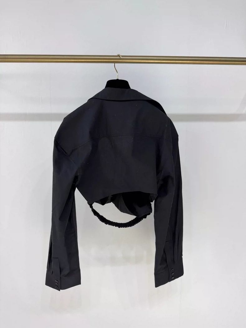 Jacquemus Jacquemus High-Waisted Stylish Shirt Jacket Size S / US 4 / IT 40 - 2 Thumbnail