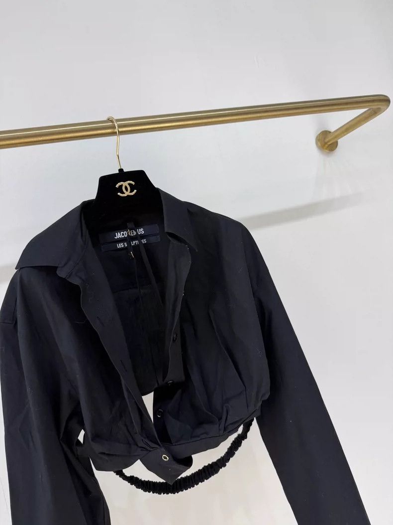 Jacquemus Jacquemus High-Waisted Stylish Shirt Jacket Size S / US 4 / IT 40 - 3 Thumbnail