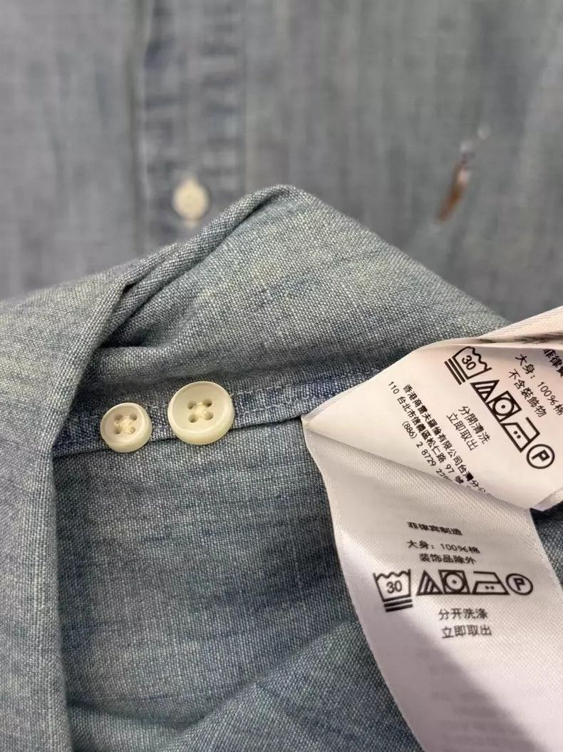Ralph Lauren Polo Ralph Lauren Denim Short Sleeve Shirt Size M / US 6-8 / IT 42-44 - 4 Thumbnail