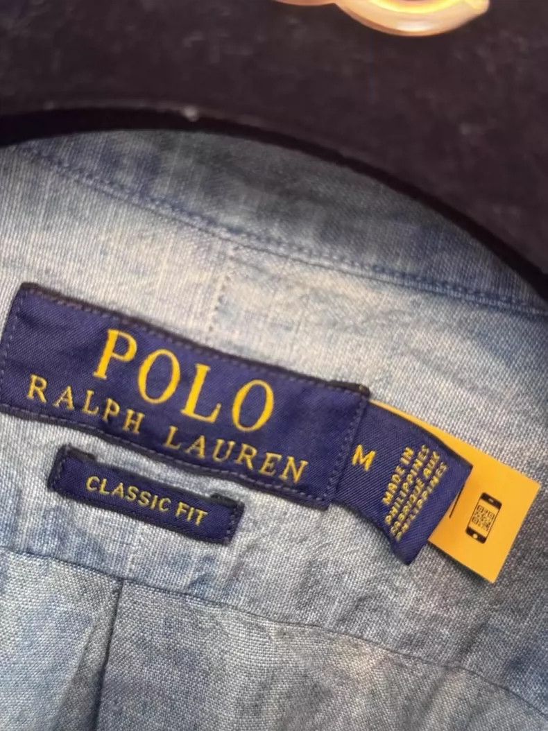 Ralph Lauren Polo Ralph Lauren Denim Short Sleeve Shirt Size M / US 6-8 / IT 42-44 - 3 Thumbnail