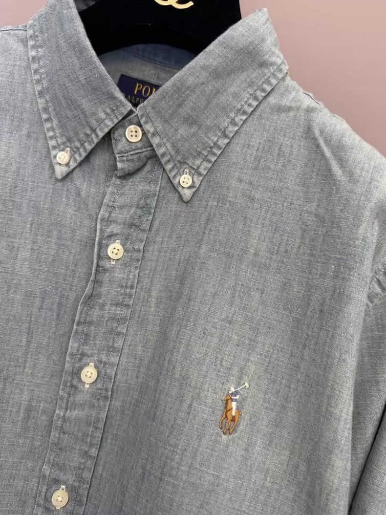 Ralph Lauren Polo Ralph Lauren Denim Short Sleeve Shirt Size M / US 6-8 / IT 42-44 - 2 Thumbnail