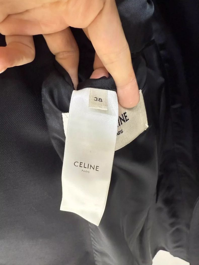 Celine Celine Double-Breasted Wool Blazer With Gold Buttons Size M / US 6-8 / IT 42-44 - 5 Thumbnail