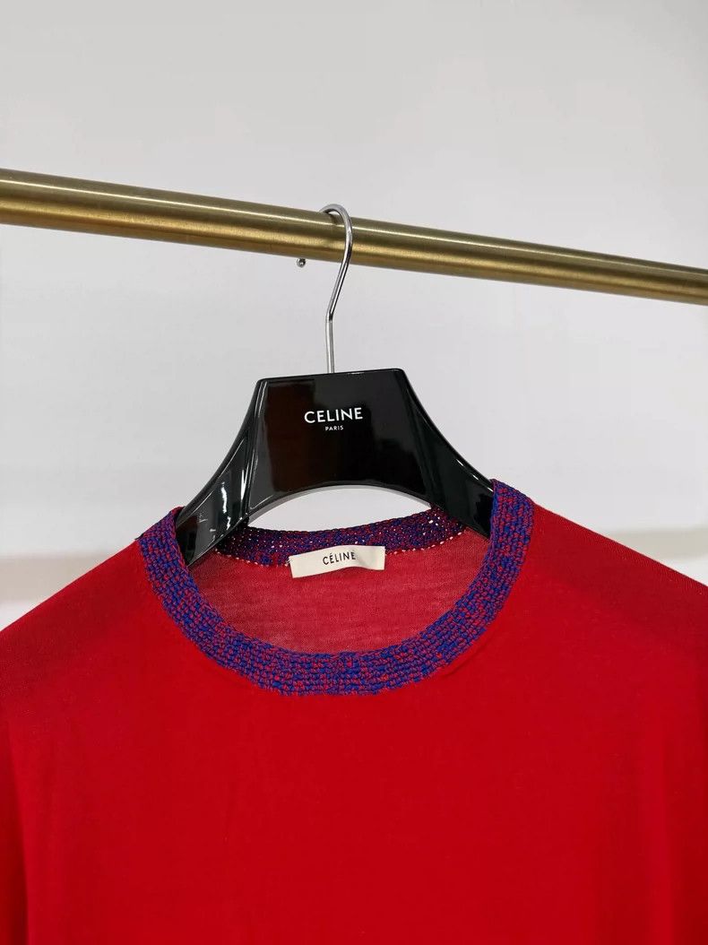Celine Celine Color-Blocked Knit Sweater Size XS / US 0-2 / IT 36-38 - 4 Thumbnail