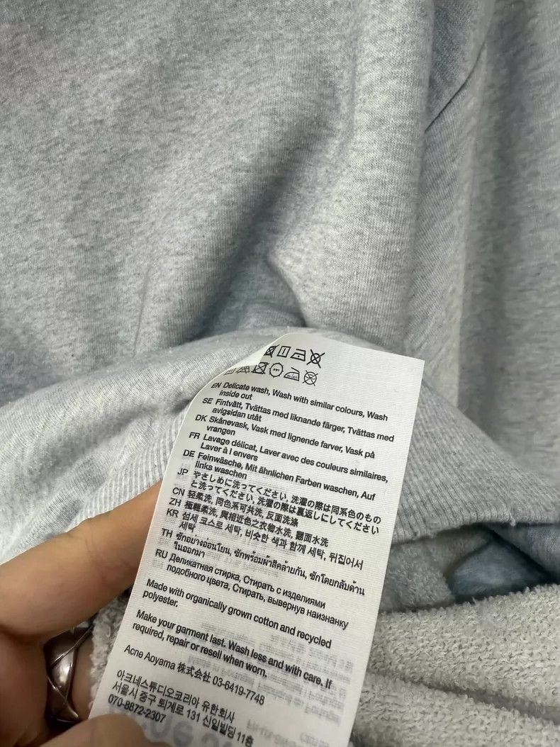 Acne Studios Acne Studios 1996 Printed Hooded Sweatshirt Size XXS / US 00 / IT 34 - 7 Thumbnail