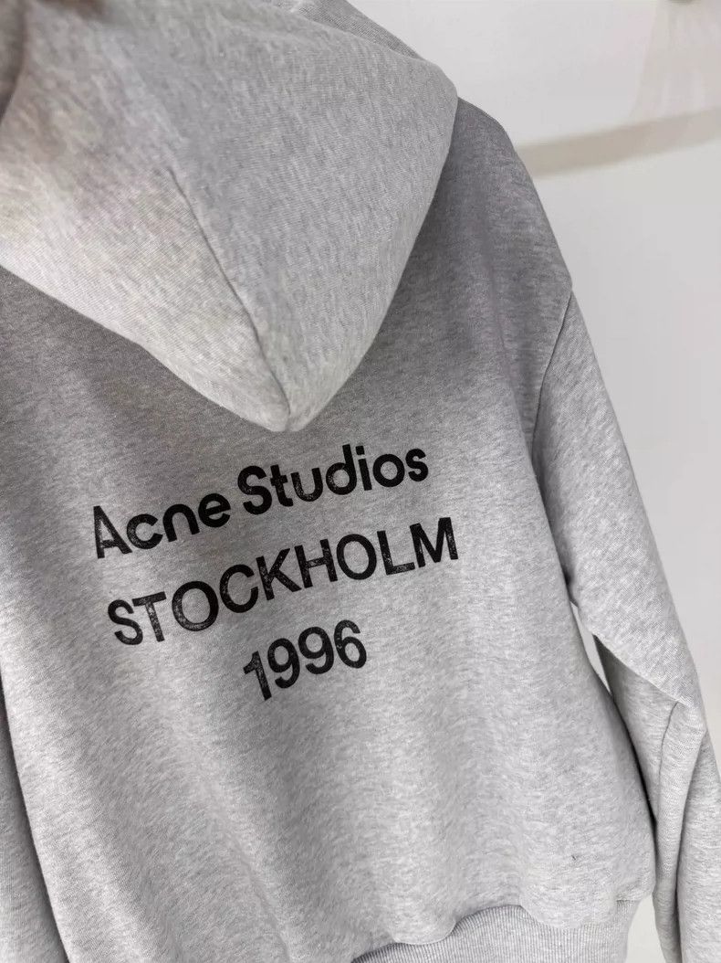 Acne Studios Acne Studios 1996 Printed Hooded Sweatshirt Size XXS / US 00 / IT 34 - 4 Thumbnail