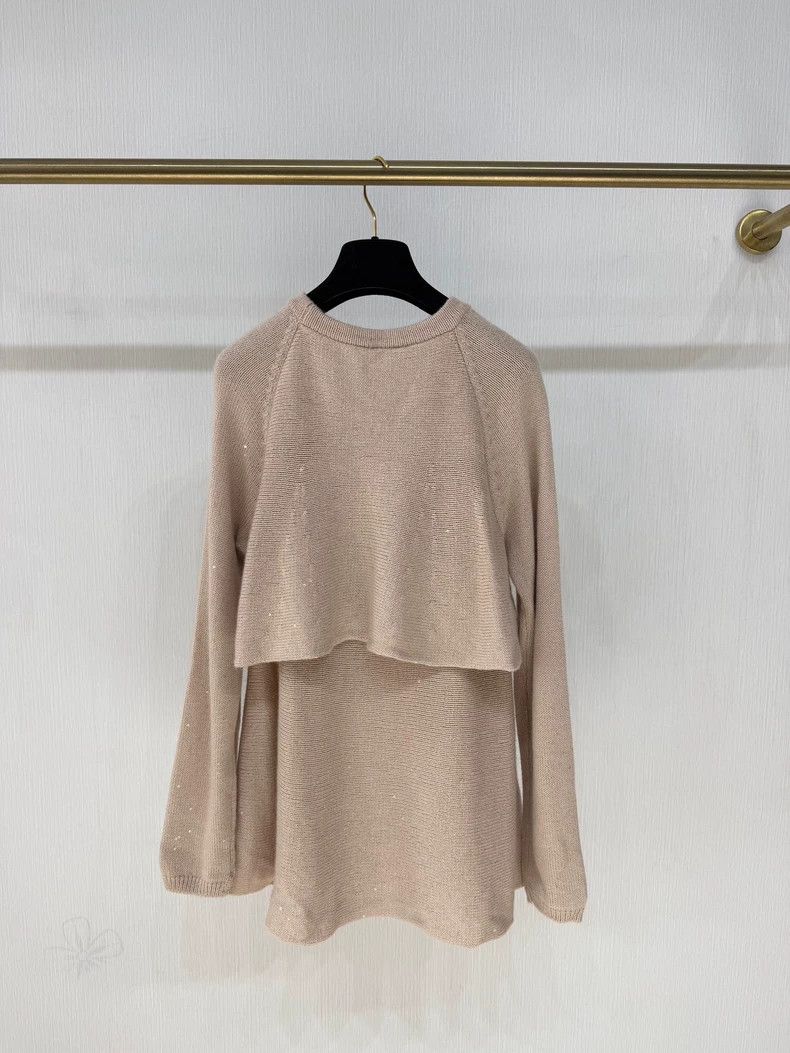 The Row New Brunello Cucinelli Sequined Cashmere Sweater Size L / US 10 / IT 46 - 2 Thumbnail