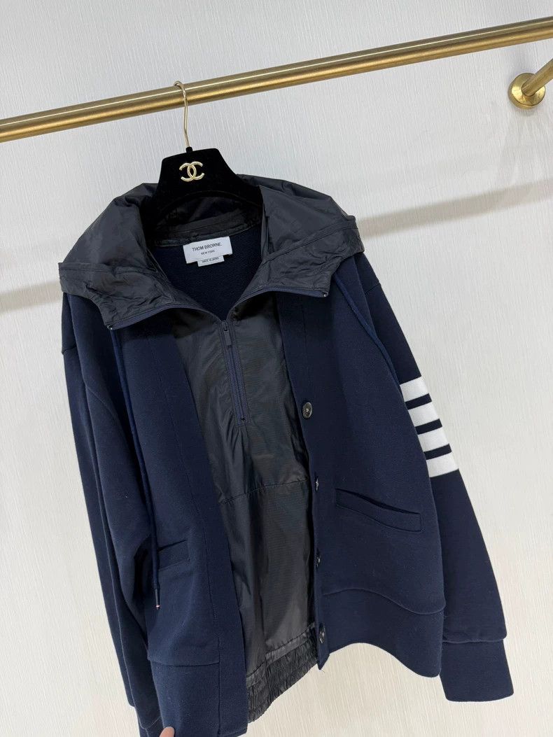 Thom Browne Thom Browne Cool Hooded Sweatshirt Size L / US 10 / IT 46 - 3 Thumbnail