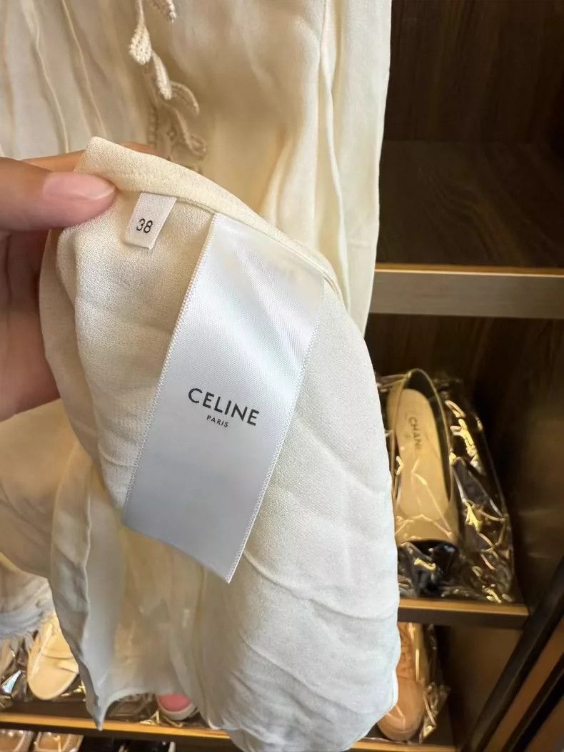 Celine New Celine Heavily Embellished Shirt Size S / US 4 / IT 40 - 5 Thumbnail
