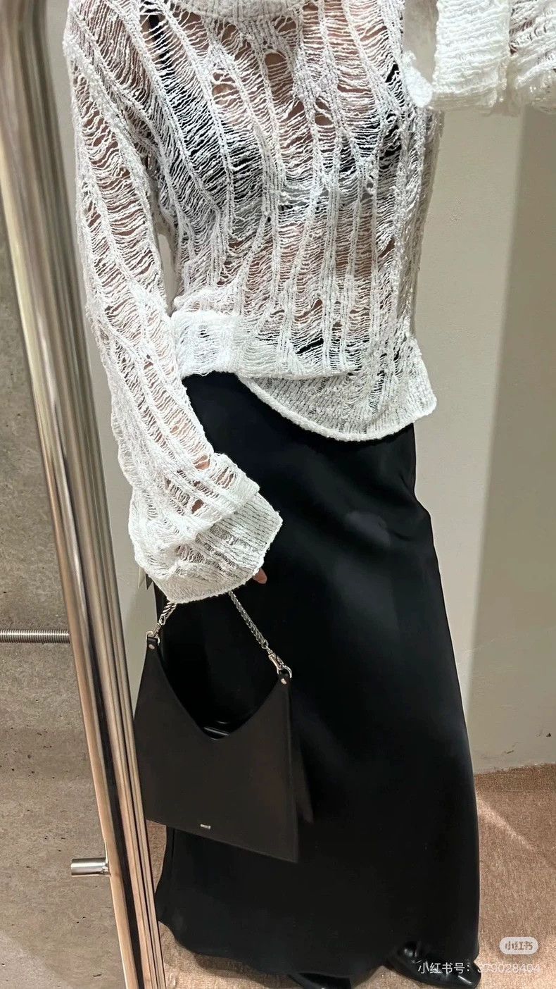 Acne Studios Acne Studios Sheer Knitted Flare Sleeve Top Size XS / US 0-2 / IT 36-38 - 5 Thumbnail