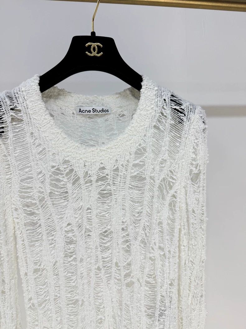Acne Studios Acne Studios Sheer Knitted Flare Sleeve Top Size XS / US 0-2 / IT 36-38 - 3 Thumbnail
