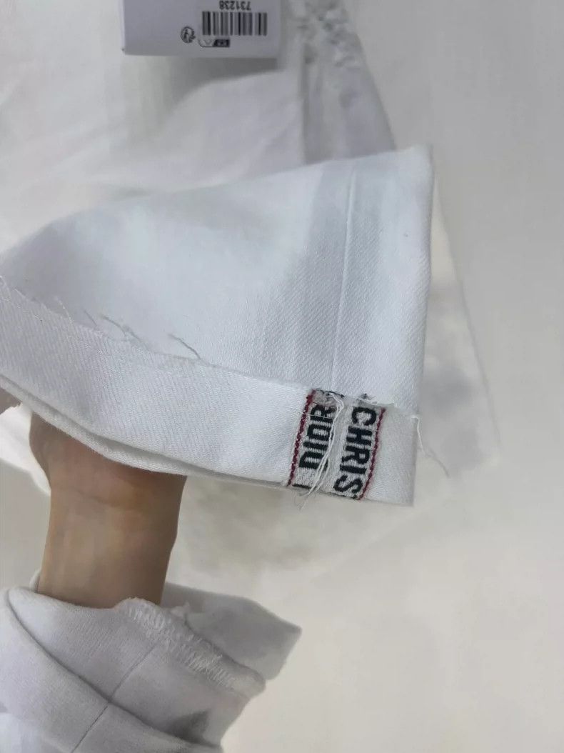 Dior New Dior White Denim Pants with Tags Size 40" / US 18 - 3 Thumbnail