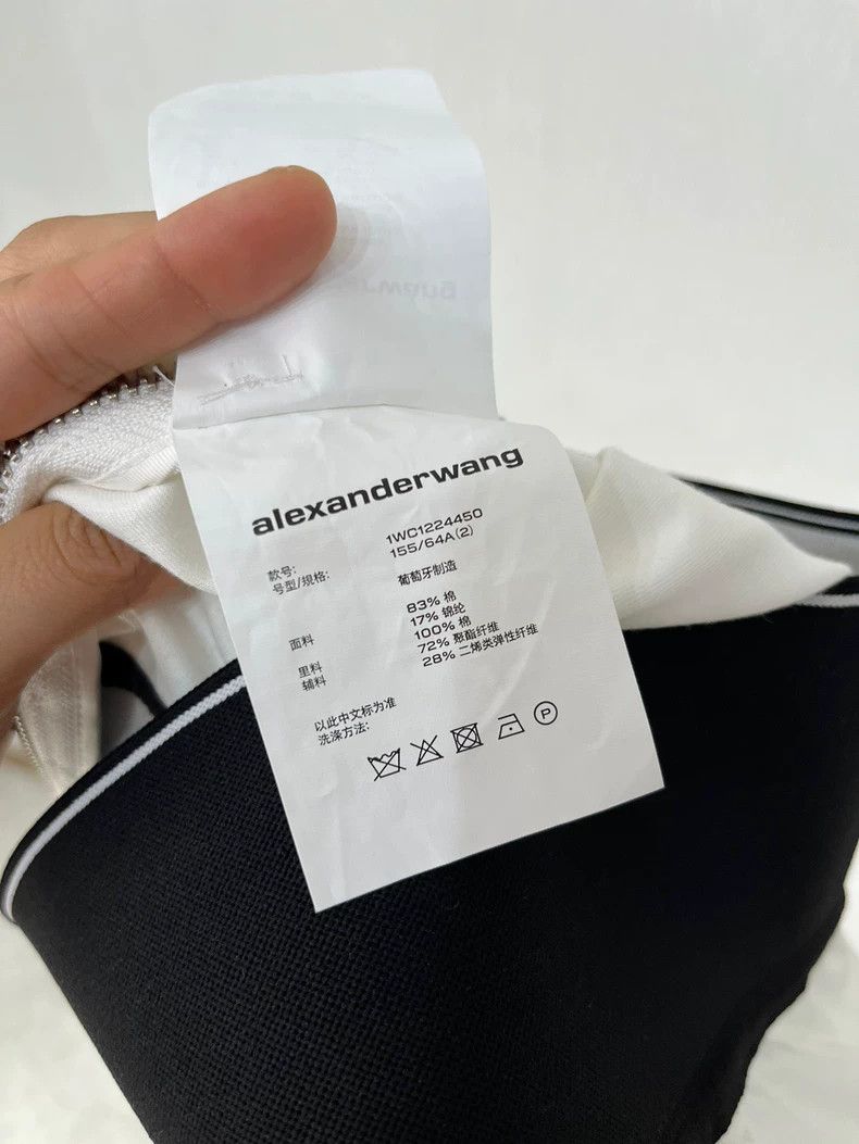 Alexander Wang Alexander Wang Logo Waist Shorts Size 2 Size 23" - 7 Thumbnail