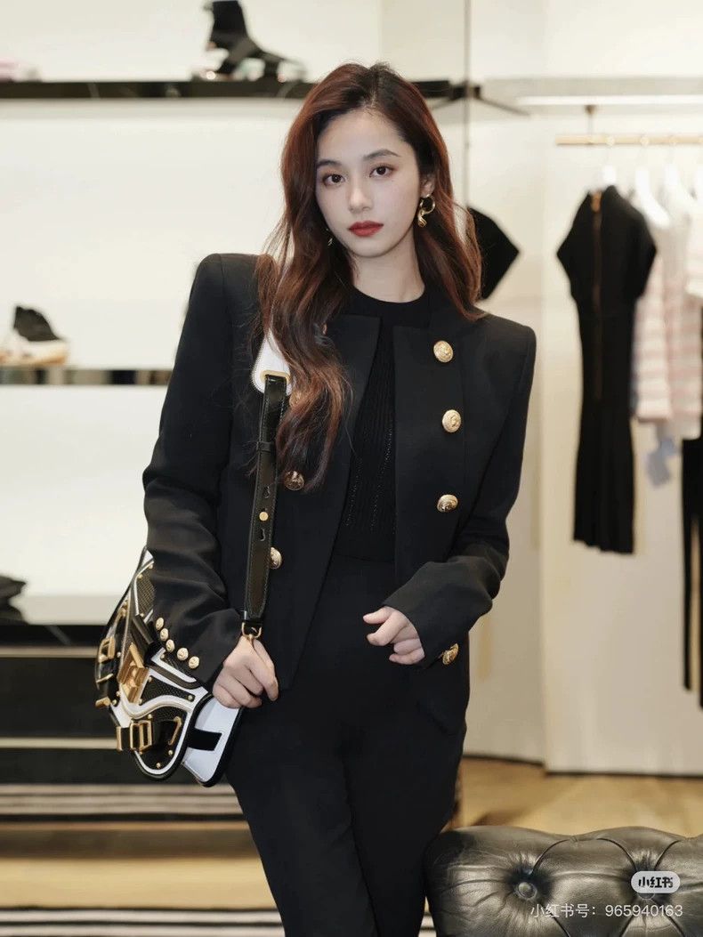 Balmain Balmain Black Double-Breasted Blazer Jacket Size S / US 4 / IT 40 - 6 Thumbnail