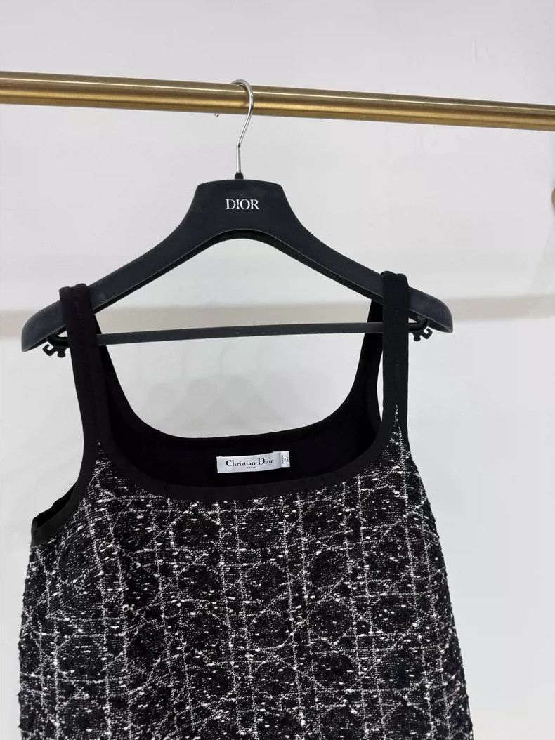 Dior Dior Spring Summer Tweed Dress Size XS / US 0-2 / IT 36-38 - 3 Thumbnail