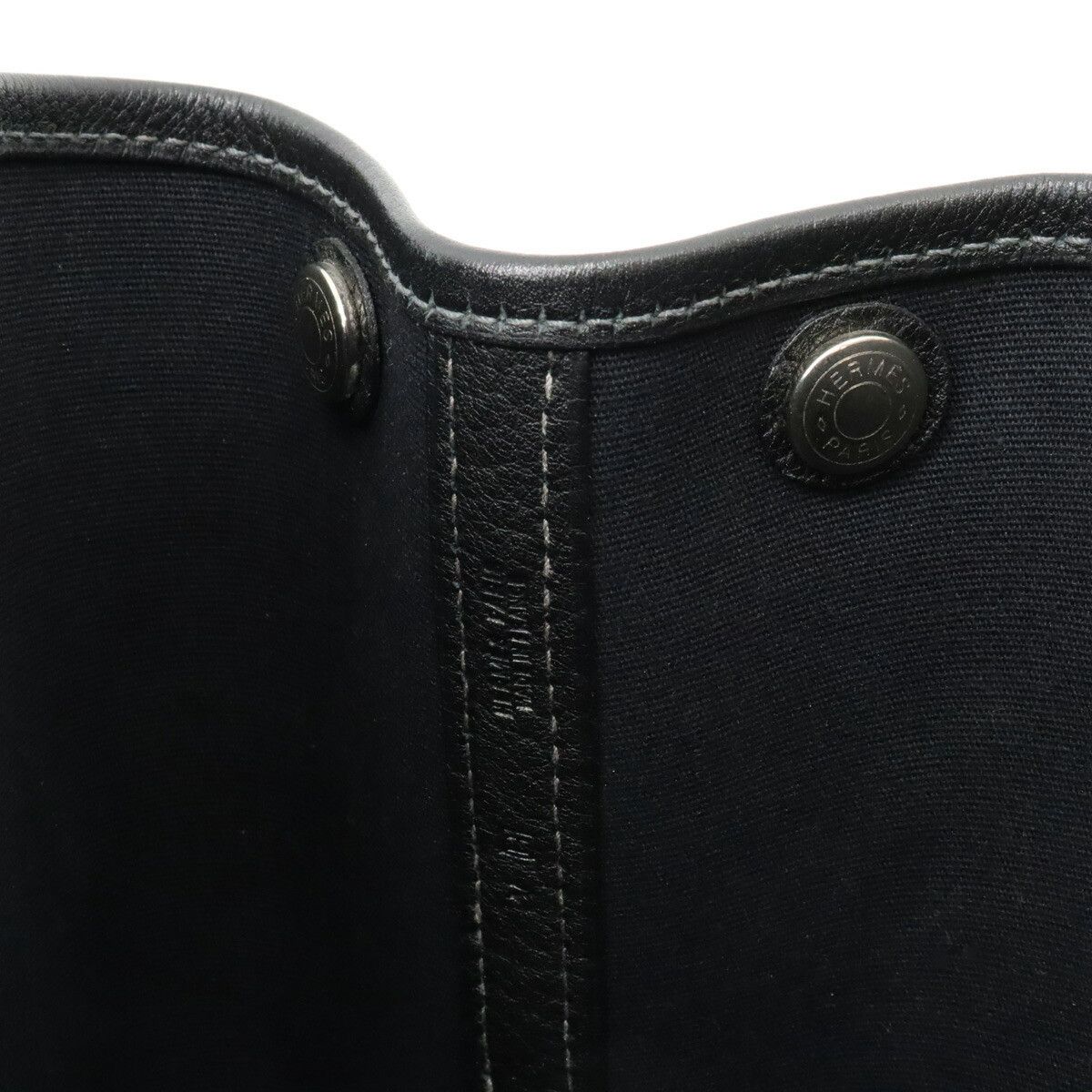 Hermes Hermes Hermes Garden Party TPM Toil Officier Leather 2way Bag Leather Shoulder Bag Stamp H (2004) Size ONE SIZE - 6 Thumbnail