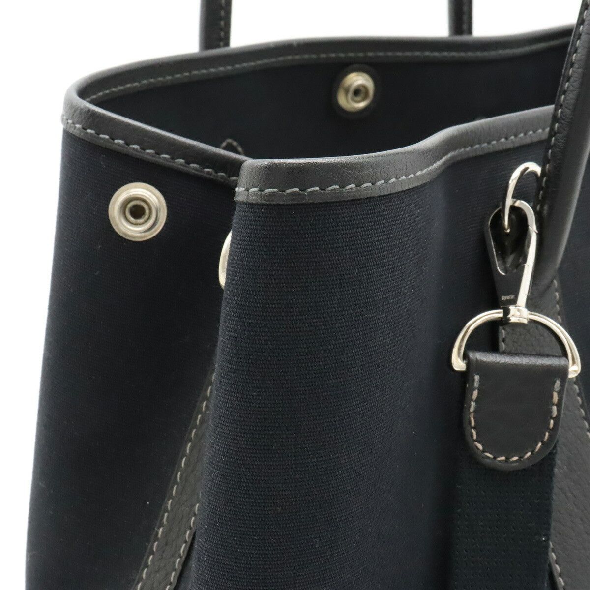 Hermes Hermes Hermes Garden Party TPM Toil Officier Leather 2way Bag Leather Shoulder Bag Stamp H (2004) Size ONE SIZE - 7 Thumbnail
