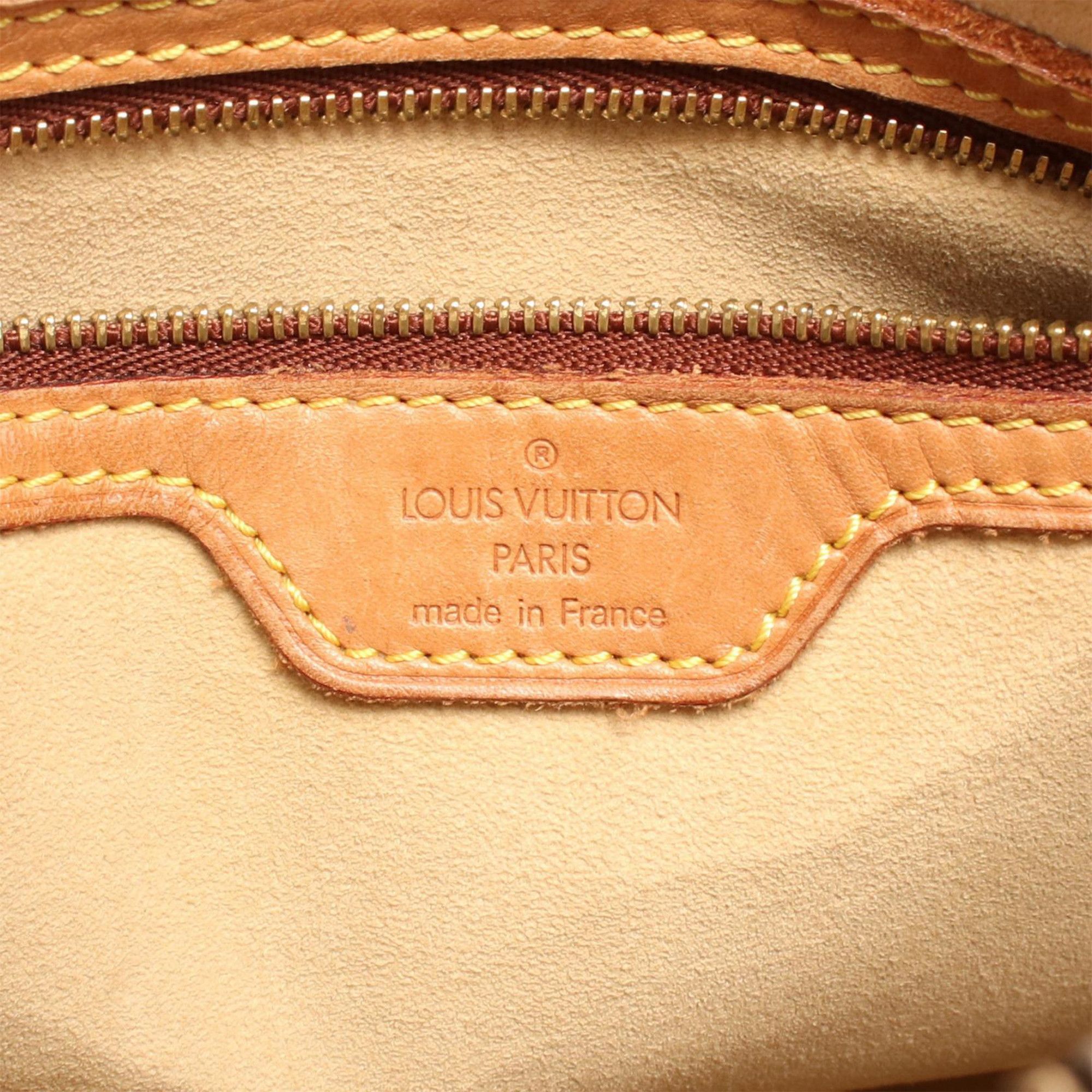 Louis Vuitton Louis Vuitton LOUIS VUITTON Looping GM Shoulder Bag M51145 Monogram PVC coated canvas leather Brown Used Women Size ONE SIZE - 4 Thumbnail