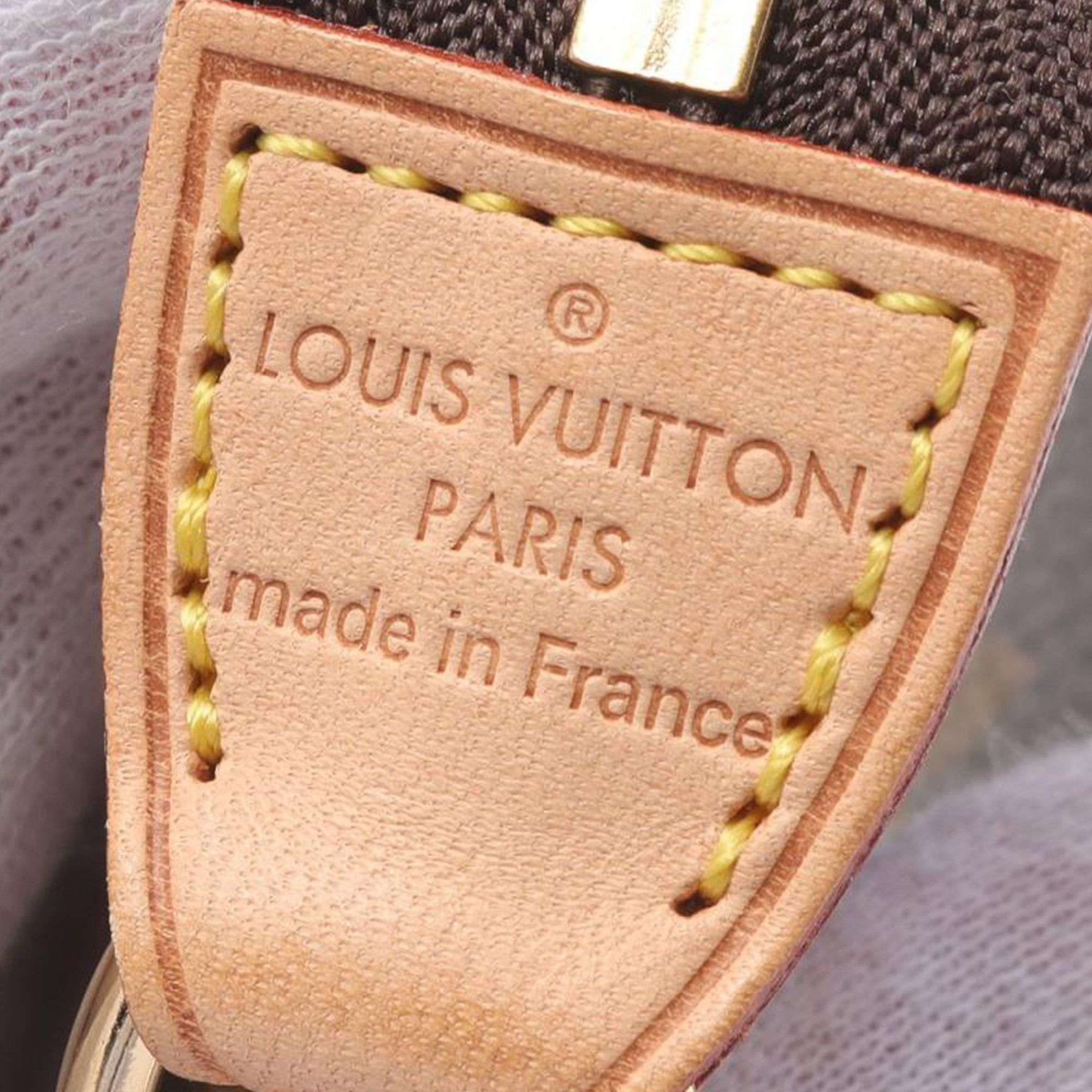 Louis Vuitton Louis Vuitton LOUIS VUITTON Mini Pochette Accessoires Handbag M58009 Monogram PVC coated canvas leather Brown Used Women Size ONE SIZE - 4 Thumbnail