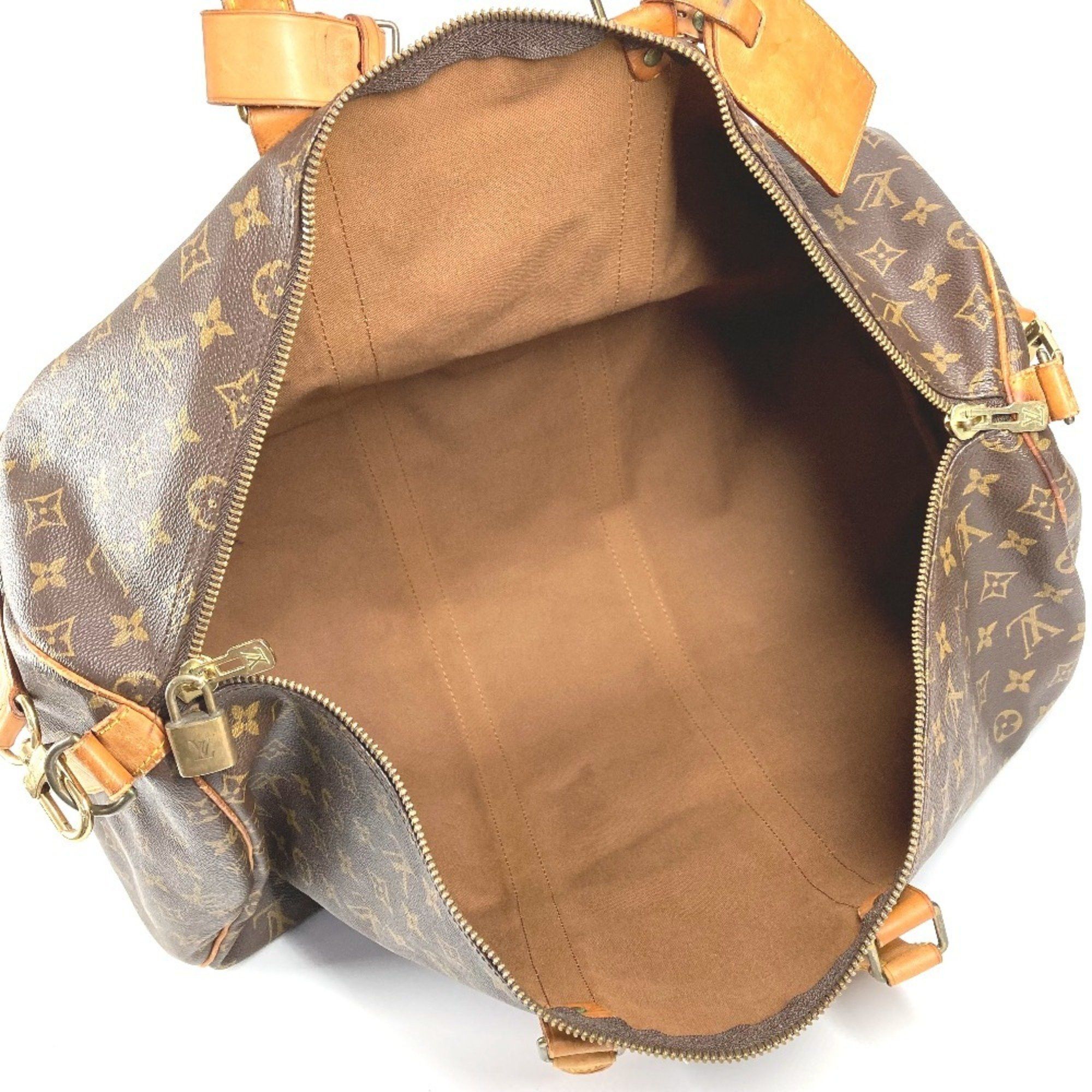 Louis Vuitton Louis Vuitton Keepall Bandouliere 55 travel Size ONE SIZE - 9 Thumbnail