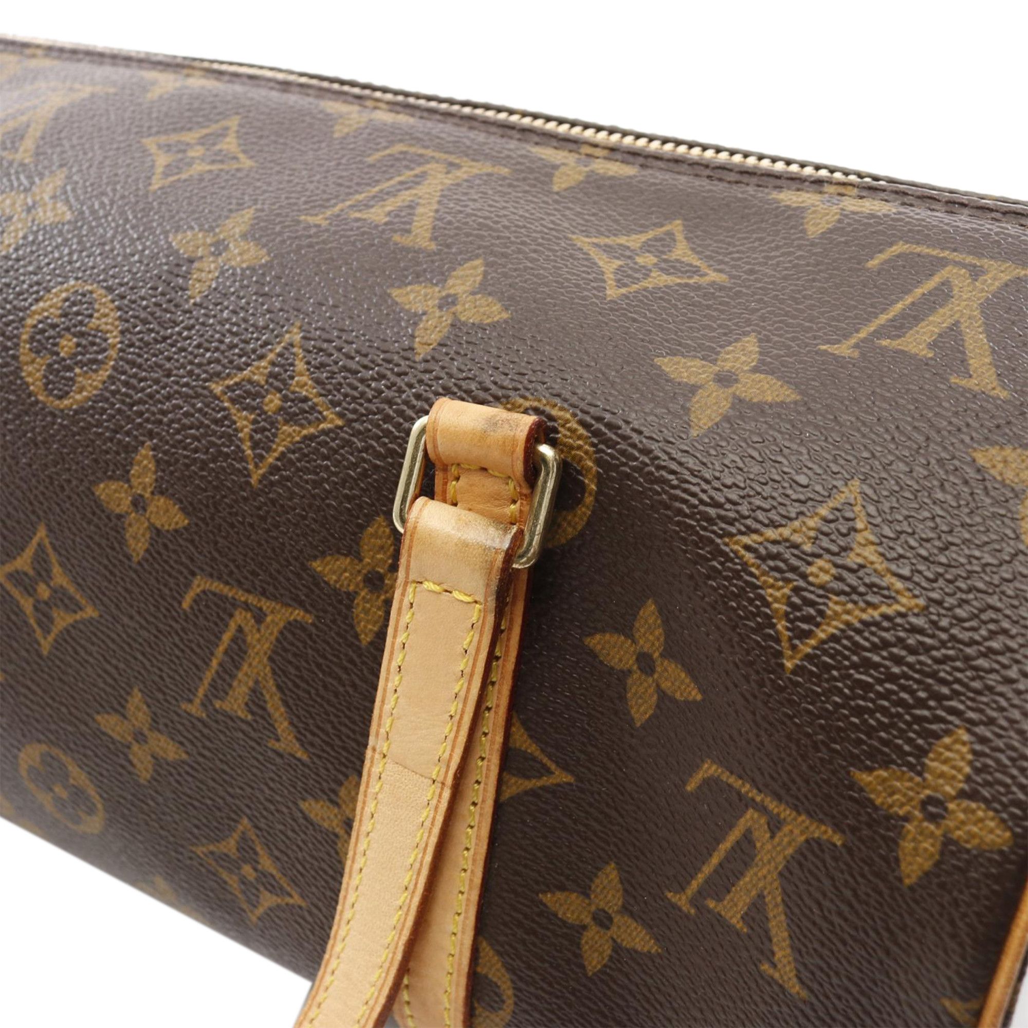 Louis Vuitton Louis Vuitton LOUIS VUITTON Papillon 30 Handbag M51385 Monogram PVC coated canvas leather Brown Used Women Size ONE SIZE - 10 Thumbnail