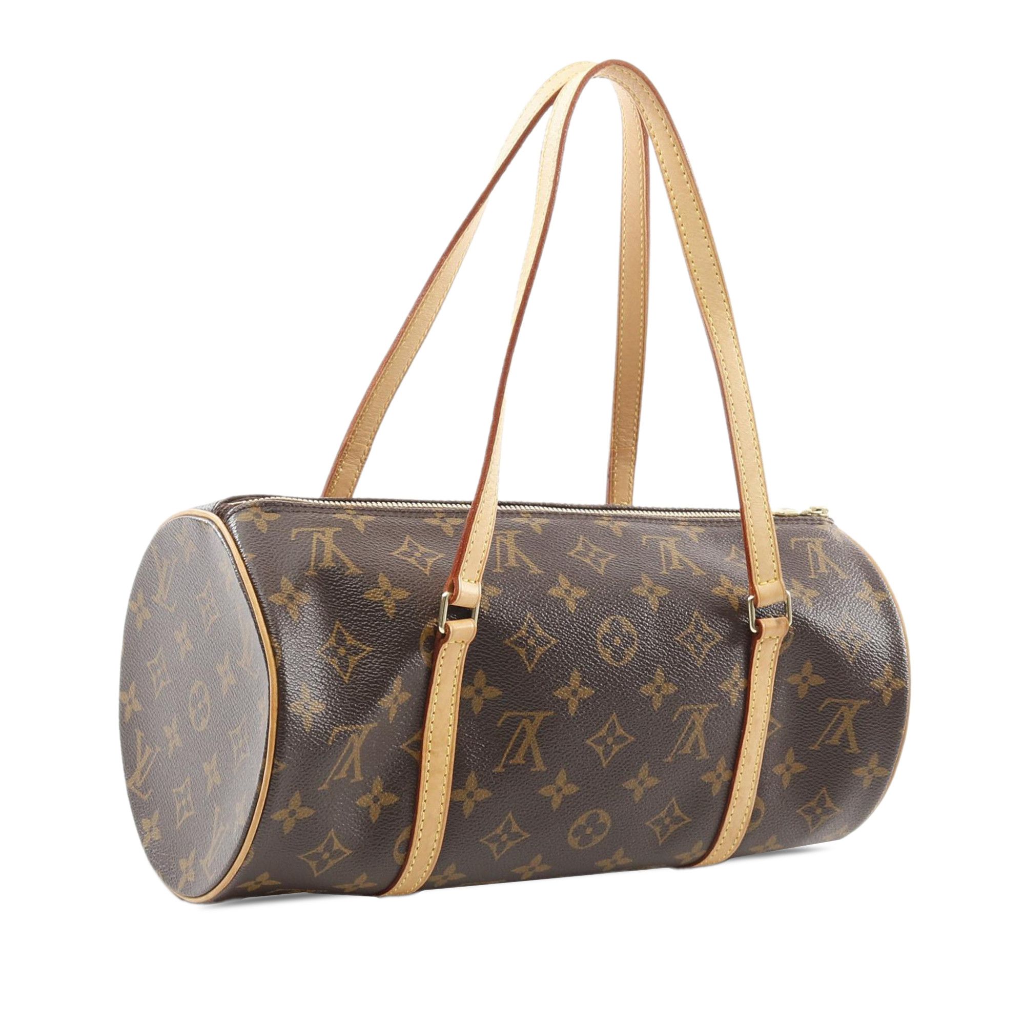 Louis Vuitton Louis Vuitton LOUIS VUITTON Papillon 30 Handbag M51385 Monogram PVC coated canvas leather Brown Used Women Size ONE SIZE - 2 Thumbnail